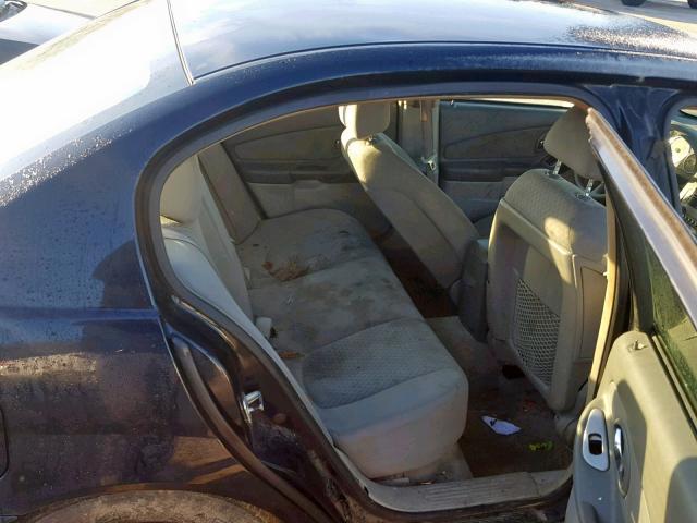 1G1ZS53876F243237 - 2006 CHEVROLET MALIBU LS Qara foto 6