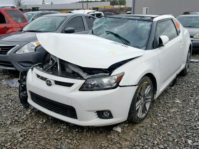 JTKJF5C7XD3063273 - 2013 TOYOTA SCION TC თეთრი ფოტო 2