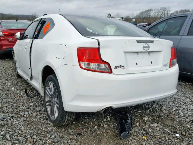 JTKJF5C7XD3063273 - 2013 TOYOTA SCION TC თეთრი ფოტო 3
