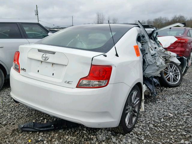 JTKJF5C7XD3063273 - 2013 TOYOTA SCION TC თეთრი ფოტო 4