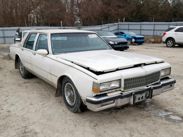 1G1BU51E9KR107530 - 1989 CHEVROLET CAPRICE CL WHITE photo 1