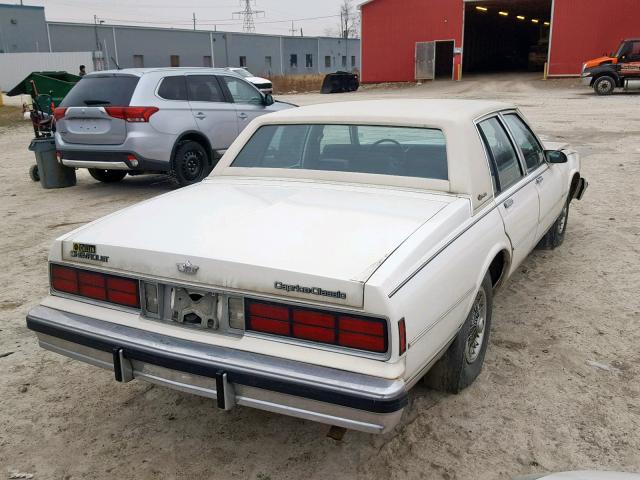 1G1BU51E9KR107530 - 1989 CHEVROLET CAPRICE CL WHITE photo 4