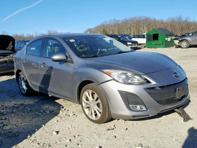 JM1BL1W64B1398389 - 2011 MAZDA 3 S GRAY photo 1