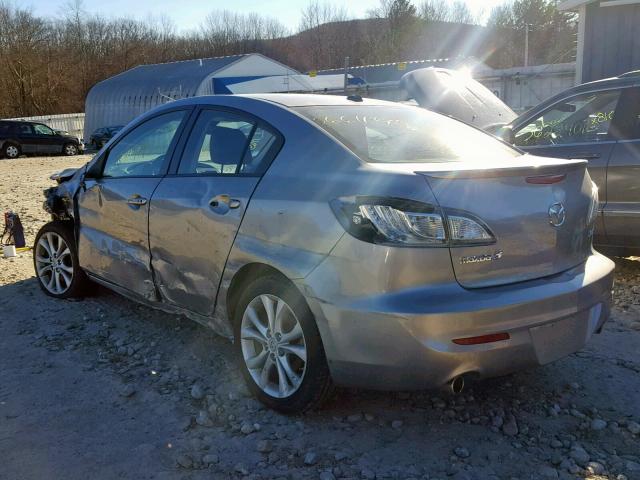 JM1BL1W64B1398389 - 2011 MAZDA 3 S GRAY photo 3