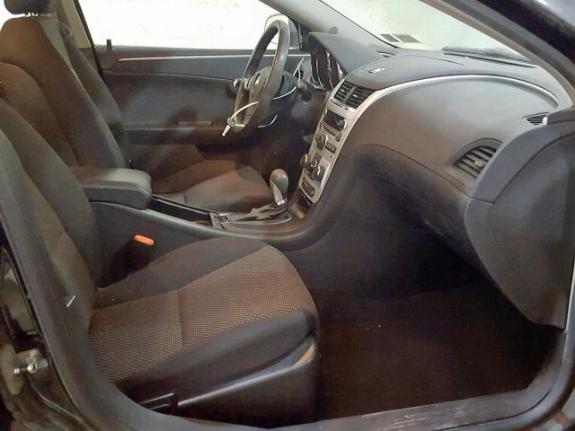 1G1ZH57B79F250570 - 2009 CHEVROLET MALIBU 1LT BLACK photo 5