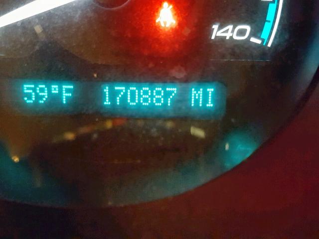 1G1ZH57B79F250570 - 2009 CHEVROLET MALIBU 1LT BLACK photo 8