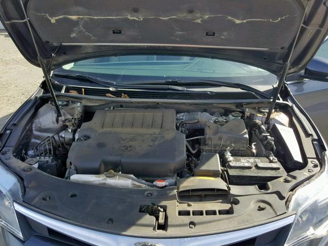 4T1BK1EB3GU194993 - 2016 TOYOTA AVALON XLE CHARCOAL photo 7