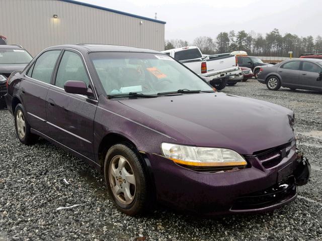 1HGCG5657WA257489 - 1998 HONDA ACCORD EX MAROON photo 1