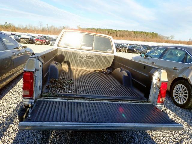 1B7FL66X6KS085636 - 1989 DODGE DAKOTA SPO WHITE photo 6