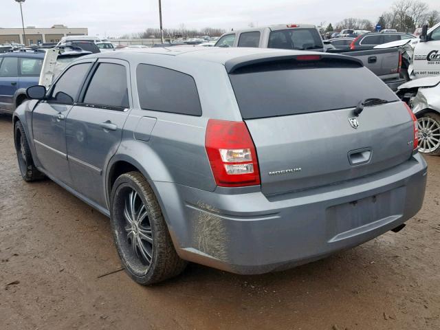 2D4FV47V97H794459 - 2007 DODGE MAGNUM SXT GRAY photo 3