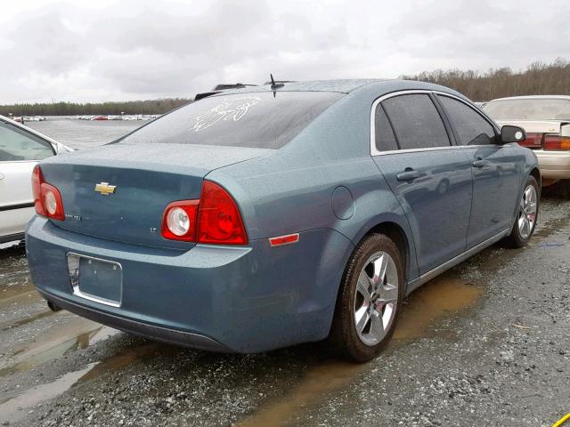 1G1ZH57B794157270 - 2009 CHEVROLET MALIBU 1LT BLUE photo 4