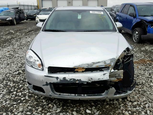 2G1WC5E31C1319586 - 2012 CHEVROLET IMPALA LTZ SILVER photo 7