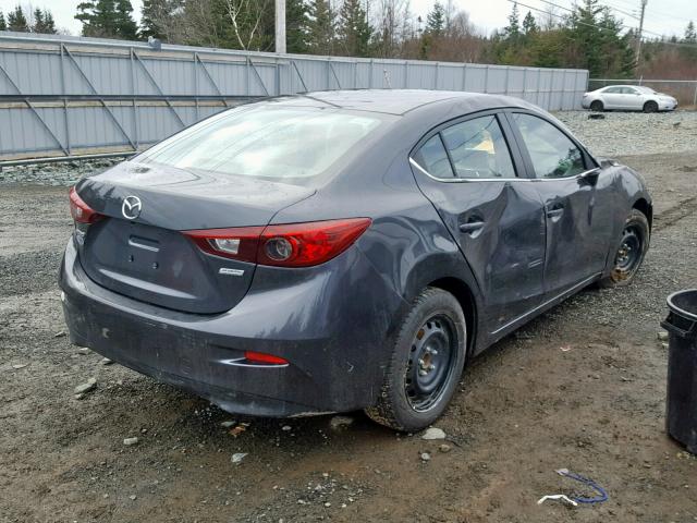 3MZBM1V74GM290210 - 2016 MAZDA 3 TOURING GRAY photo 4