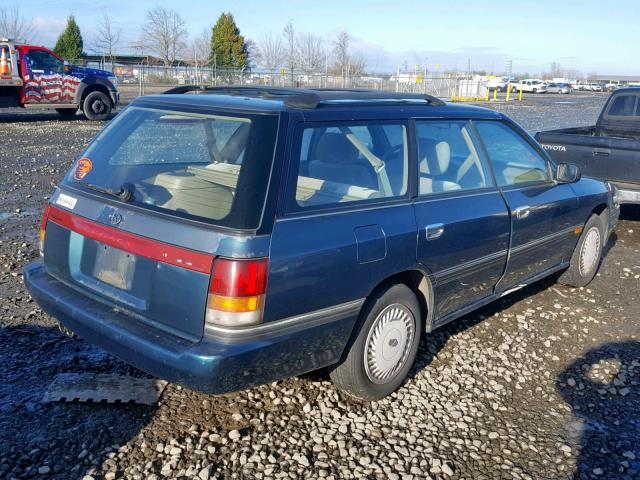 4S3BJ6332P6945778 - 1993 SUBARU LEGACY L A GREEN photo 4