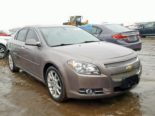 1G1ZE5EB1AF119585 - 2010 CHEVROLET MALIBU LTZ GRAY photo 1