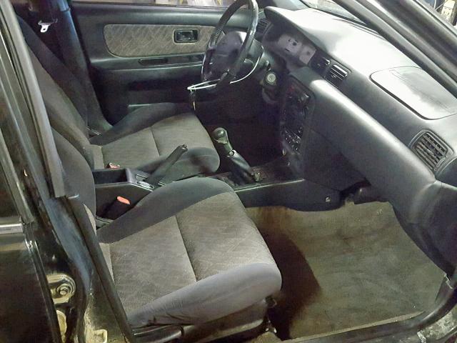 3N1BB41D7XL001707 - 1999 NISSAN SENTRA SE BLACK photo 5