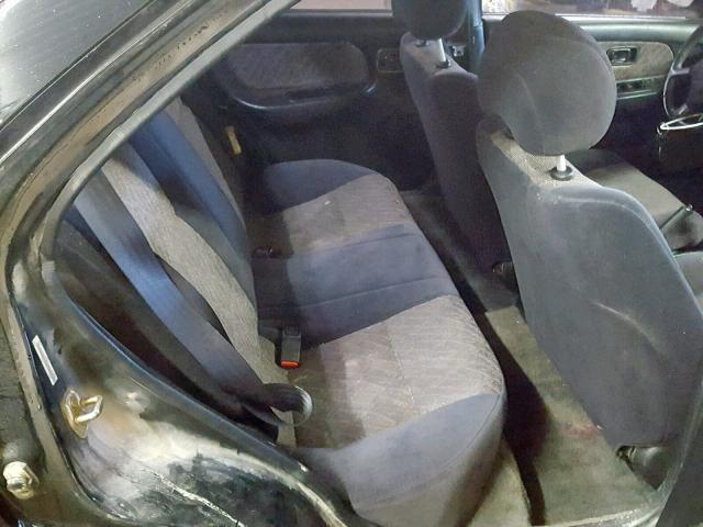 3N1BB41D7XL001707 - 1999 NISSAN SENTRA SE BLACK photo 6