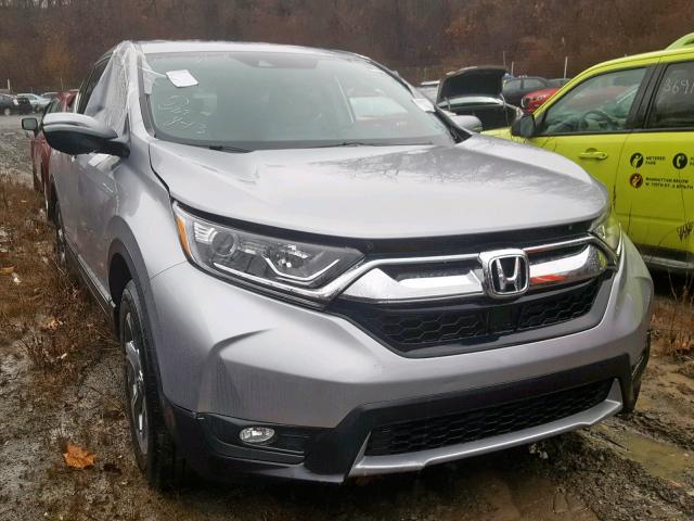 7FARW2H86JE028503 - 2018 HONDA CR-V EXL SILVER photo 1