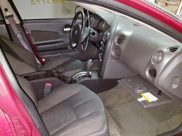 2G2WS522841243683 - 2004 PONTIAC GRAND PRIX მუქწითელი ფოტო 5