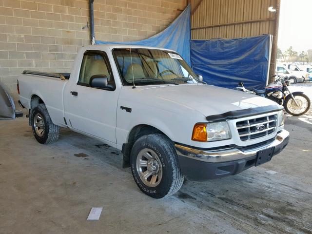 1FTYR10U72TA44628 - 2002 FORD RANGER WHITE photo 1