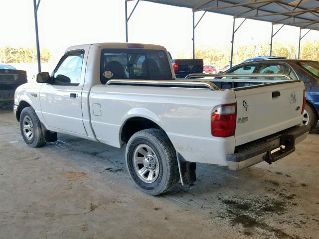 1FTYR10U72TA44628 - 2002 FORD RANGER WHITE photo 3