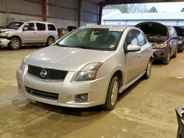 3N1AB6AP9AL724063 - 2010 NISSAN SENTRA 2.0 SILVER photo 2