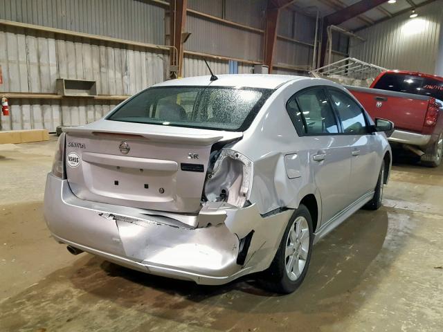 3N1AB6AP9AL724063 - 2010 NISSAN SENTRA 2.0 SILVER photo 4