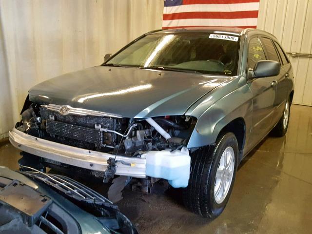 2A8GF68486R638379 - 2006 CHRYSLER PACIFICA T BLUE photo 2