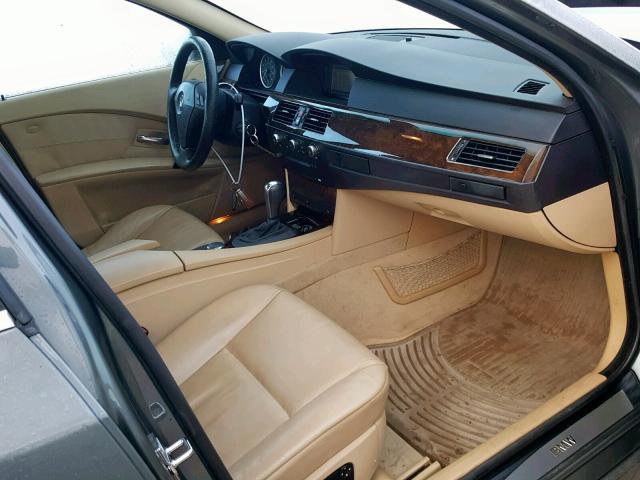 WBANF33596CS37796 - 2006 BMW 525 XI GRAY photo 5