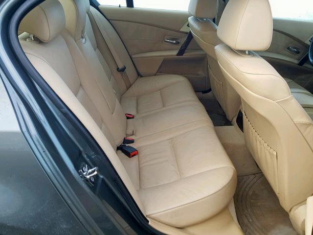 WBANF33596CS37796 - 2006 BMW 525 XI GRAY photo 6