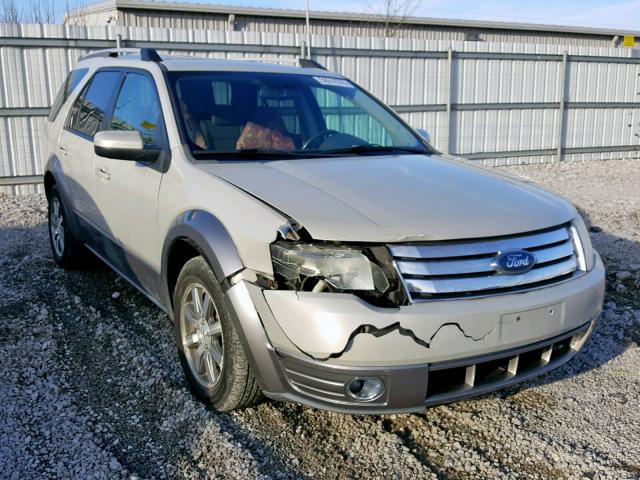 1FMDK02W38GA29617 - 2008 FORD TAURUS X S BEIGE photo 1