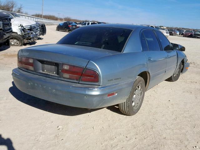 1G4CW54K134175953 - 2003 BUICK PARK AVENU BLUE photo 4