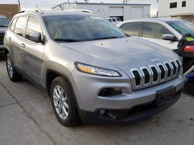 1C4PJLCSXGW185501 - 2016 JEEP CHEROKEE L SILVER photo 1