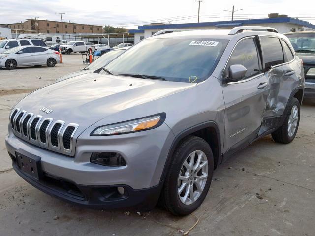 1C4PJLCSXGW185501 - 2016 JEEP CHEROKEE L SILVER photo 2