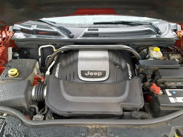 1J8HG58216C247237 - 2006 JEEP COMMANDER 红色 照片 7