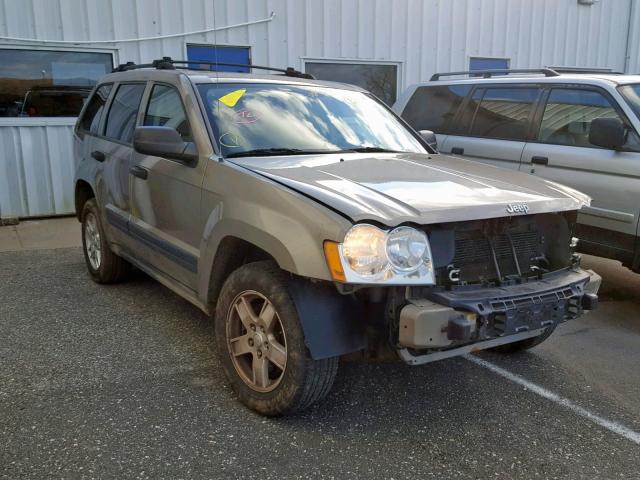 1J8GR48K75C560758 - 2005 JEEP GRAND CHER GRAY photo 1