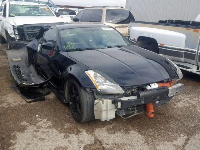 JN1AZ34D05M604384 - 2005 NISSAN 350Z COUPE BLACK photo 1