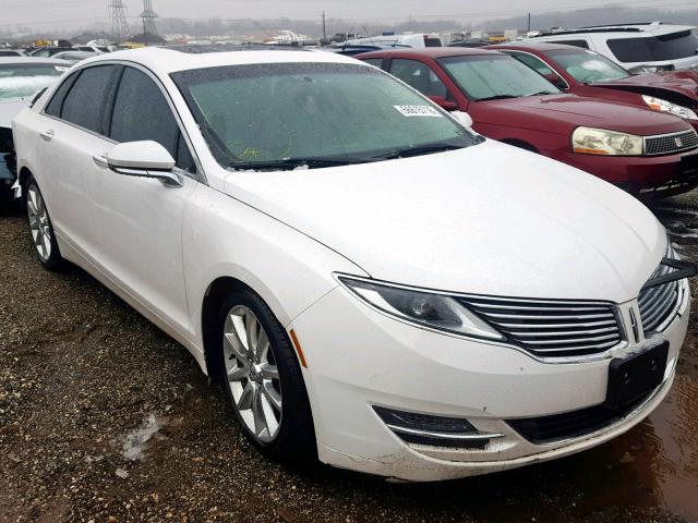 3LN6L2LU7GR627392 - 2016 LINCOLN MKZ HYBRID WHITE photo 1