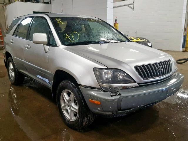 JT6HF10U5Y0162056 - 2000 LEXUS RX 300 SILVER photo 1