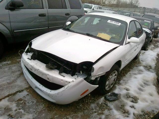 1FALP52U6TG115550 - 1996 FORD TAURUS GL WHITE photo 2