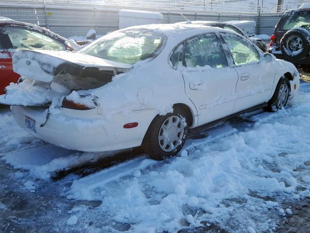 1FALP52U6TG115550 - 1996 FORD TAURUS GL WHITE photo 4