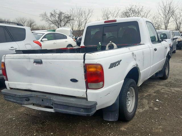 1FTYR10C5WUC57570 - 1998 FORD RANGER WHITE photo 4