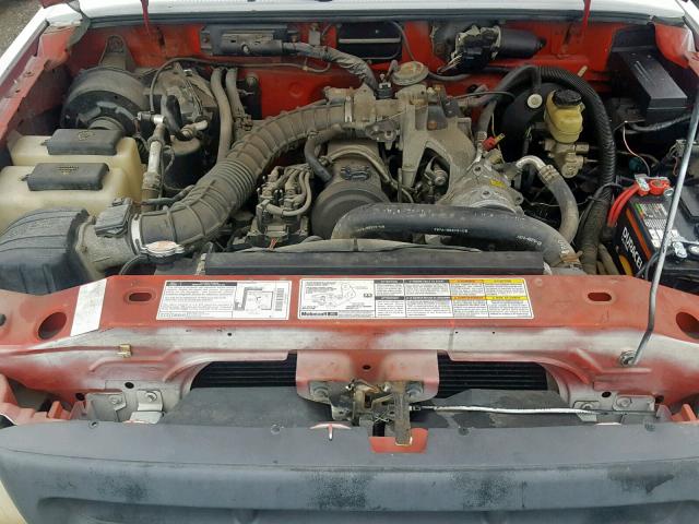 1FTYR10C5WUC57570 - 1998 FORD RANGER WHITE photo 7