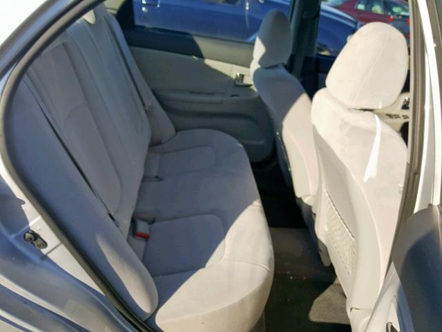 KNAFE221995647958 - 2009 KIA SPECTRA EX SILVER photo 6