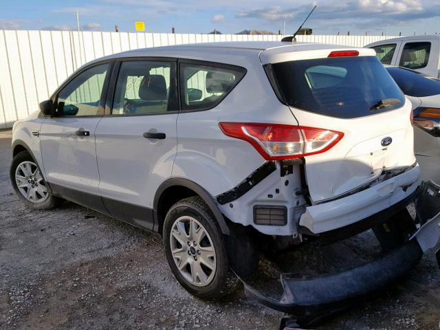 1FMCU0F75FUC44312 - 2015 FORD ESCAPE S WHITE photo 3