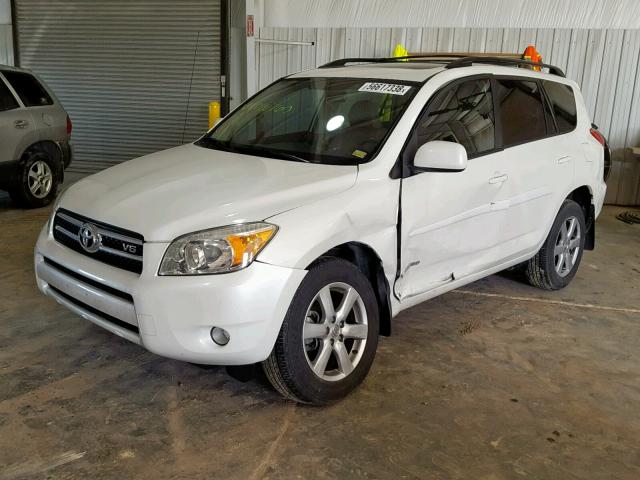 JTMBK31V475026760 - 2007 TOYOTA RAV4 LIMIT WHITE photo 2