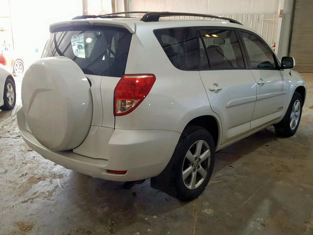 JTMBK31V475026760 - 2007 TOYOTA RAV4 LIMIT WHITE photo 4