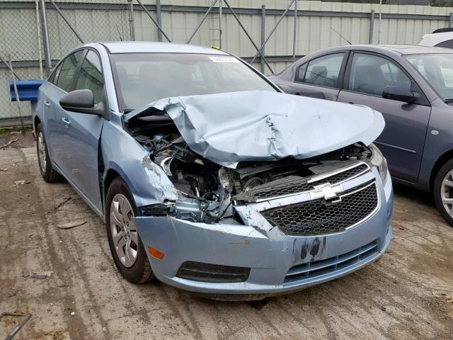 1G1PC5SH4C7247872 - 2012 CHEVROLET CRUZE LS BLUE photo 1