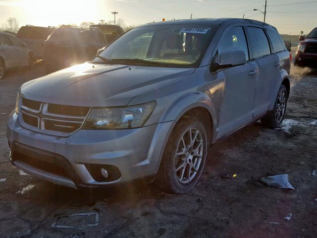 3C4PDCEG4GT199190 - 2016 DODGE JOURNEY R/ SILVER photo 2