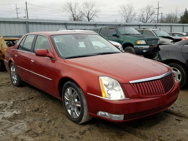 1G6KP5E90AU119754 - 2010 CADILLAC DTS PLATIN MAROON photo 1